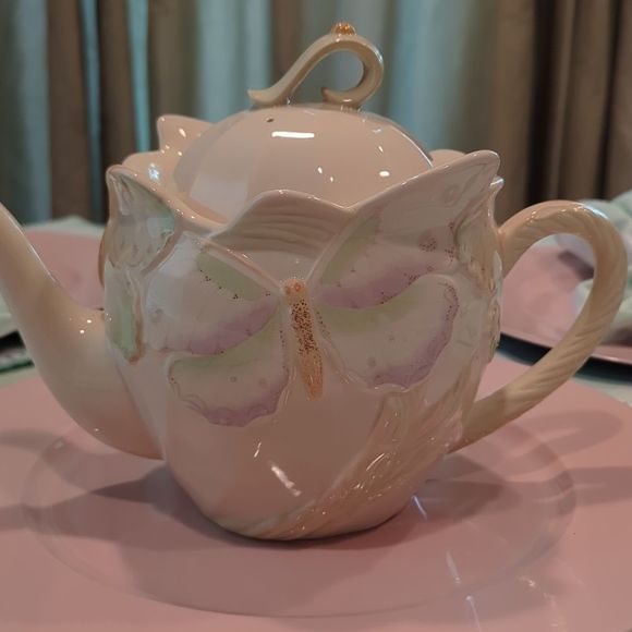 Lenox Garden Splendor Teapot NWOT - Picture 1 of 10